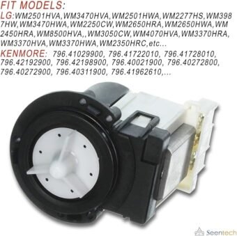 Washer Drain Pump Motor - Image 4