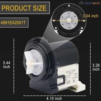 Washer Drain Pump Motor - Image 3