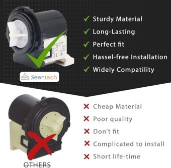 Washer Drain Pump Motor - Image 2